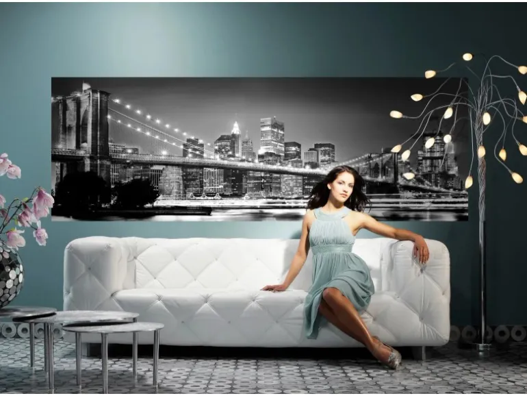 Komar Fototapete Brooklyn Bridge 368 cm x 127 cm FSC®