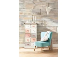 Komar Fototapete Vlies Shabby Chic 368 cm x 248 cm