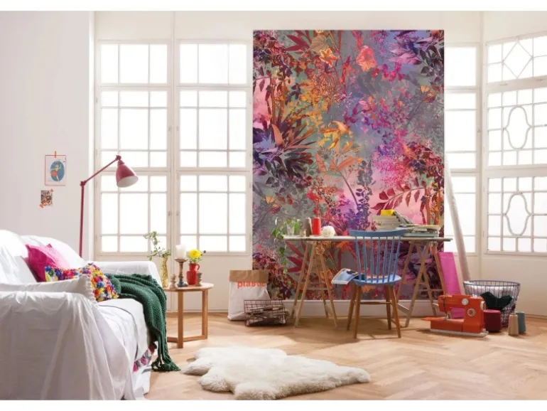 Komar Fototapete Wild Garden Multicolor 184 x 254 cm 611063
