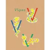 Komar Wandbild ABC Animal V 40 x 50 cm