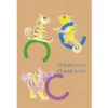 Komar Wandbild ABC Animal C 30 x 40 cm