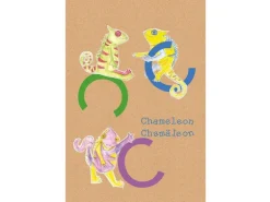 Komar Wandbild ABC Animal C 30 x 40 cm