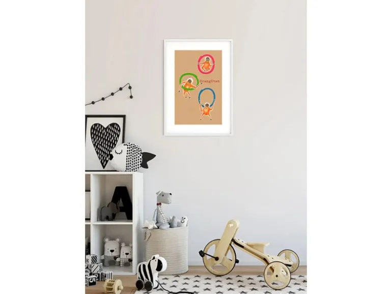 Komar Wandbild ABC Animal O 30 x 40 cm