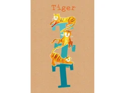 Komar Wandbild ABC Animal T 50 x 70 cm