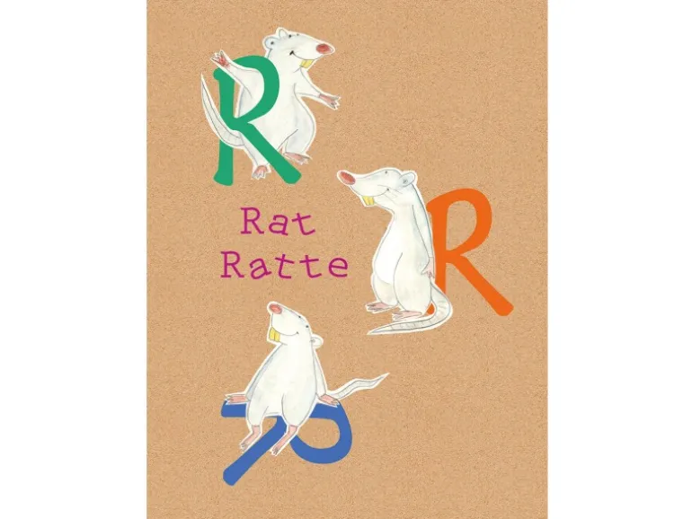 Komar Wandbild ABC Animal R 40 x 50 cm