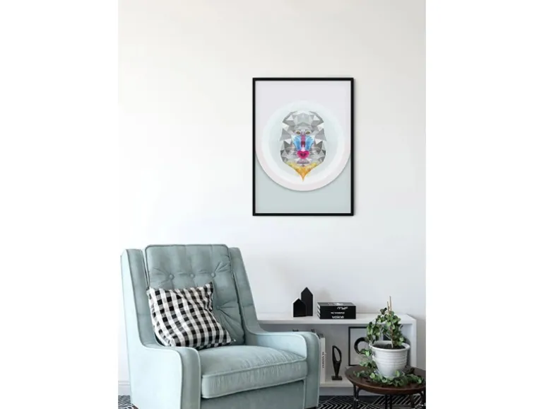 Komar Wandbild Baboon 30 x 40 cm