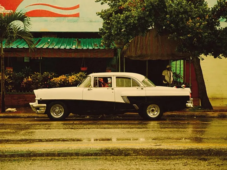 Komar Wandbild Cuba Car 50 x 40 cm