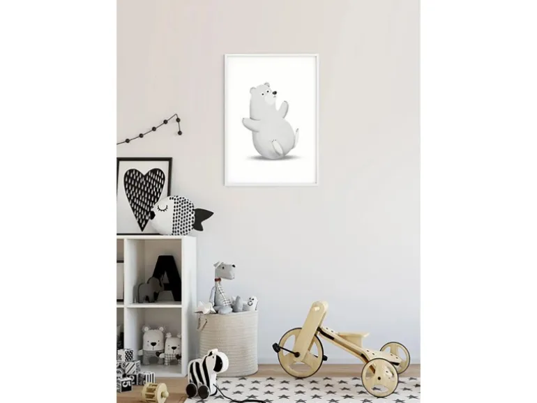 Komar Wandbild Cute Animal Polar Bear 30 x 40 cm