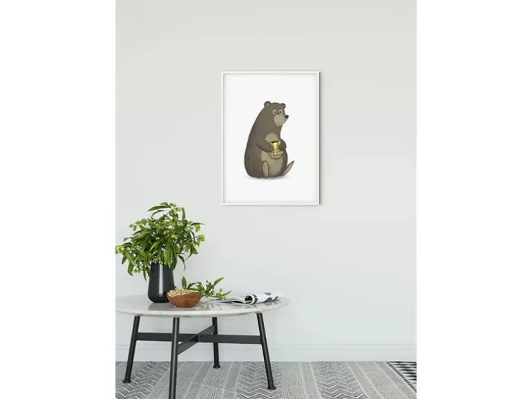Komar Wandbild Cute Bear 50 x 70 cm