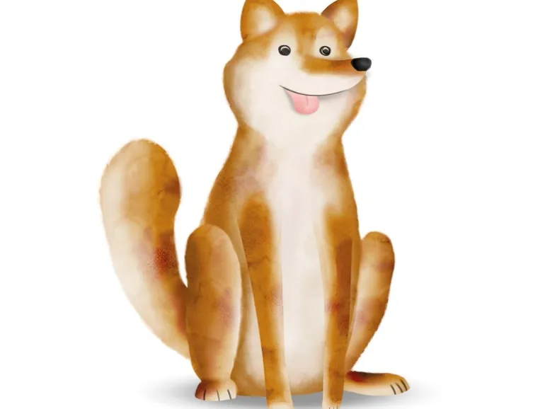 Komar Wandbild Cute Dog 50 x 70 cm