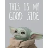 Komar Wandbild Mandalorian The Child Chocolate Side 30 cm x 40 cm