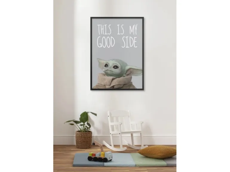Komar Wandbild Mandalorian The Child Chocolate Side 30 cm x 40 cm
