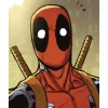 Komar Wandbild Marvel Deadpool Holup 40 cm x 50 cm Rot