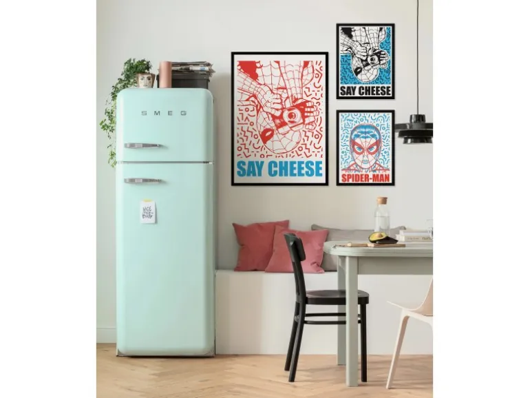 Komar Wandbild Marvel Spider-Man Say Cheese Blue 40 cm x 50 cm
