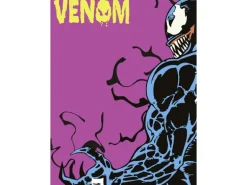 Komar Wandbild Marvel Venom Colourful Stare 30 cm x 40 cm Rosa