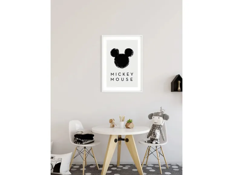 Komar Wandbild Mickey Mouse Silhouette 50 cm x 70 cm