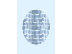 Komar Wandbild Shelly Blue 50 x 70 cm