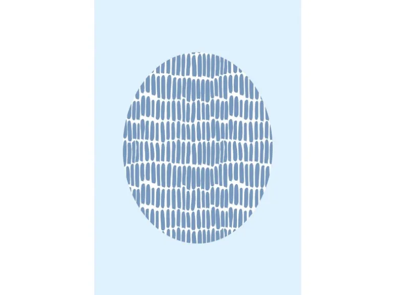 Komar Wandbild Shelly Blue 50 x 70 cm