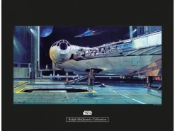Komar Wandbild Star Wars Hangar 50 x 40 cm