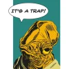 Komar Wandbild Star Wars Ackbar 50 x 70 cm
