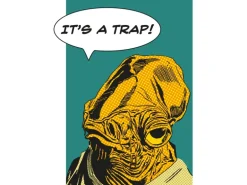 Komar Wandbild Star Wars Ackbar 50 x 70 cm