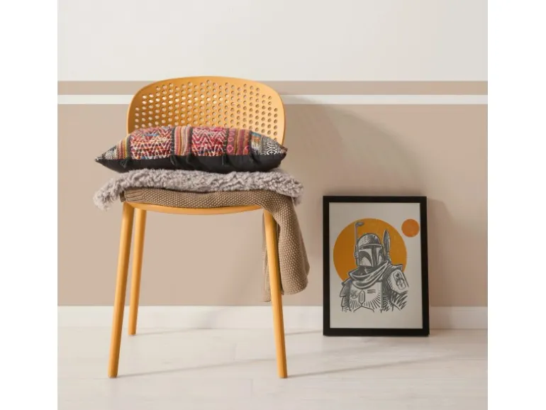 Komar Wandbild Star Wars Boba Fett Illustration Iconic 50 cm x 70 cm Beige