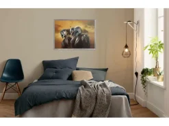 Komar Wandbild Star Wars The Mandalorian Line Up 50 cm x 70 cm Gelb