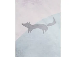 Komar Wandbild Wild and Free Fox 30 cm x 40 cm
