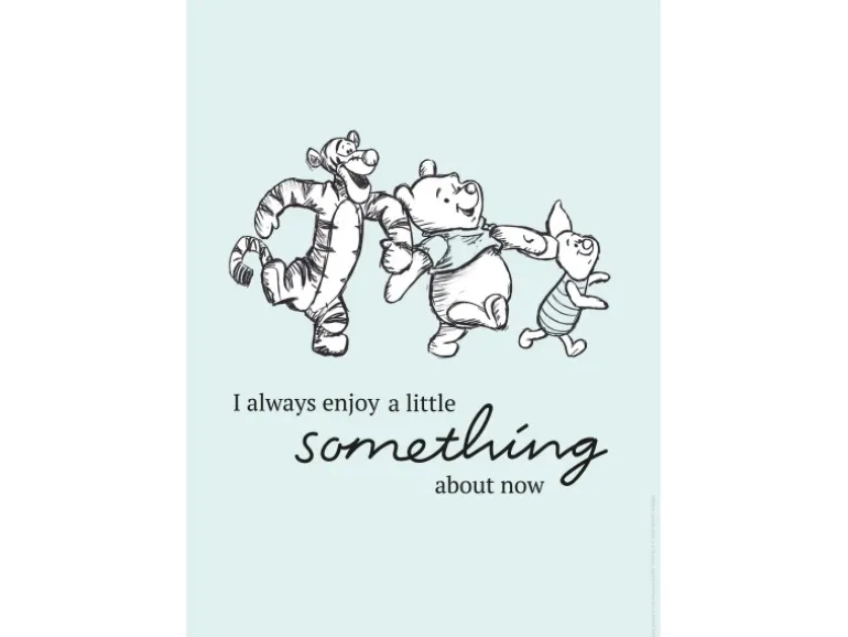 Komar Wandbild Winnie Pooh Something 30 x 40 cm
