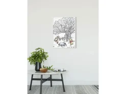 Komar Wandbild Winnie Pooh Playground 30 x 40 cm