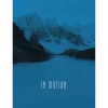 Komar Wandbild Word Lake Blue 30 x 40 cm
