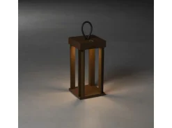 Konstsmide LED-Laterne Cannes Rostfarben 42 cm x 15 cm x 15 cm