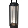 Konstsmide LED-Laterne Otranto Schwarz 44 cm x 15 cm x 15 cm