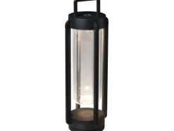 Konstsmide LED-Laterne Otranto Schwarz 44 cm x 15 cm x 15 cm