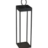 Konstsmide LED-Laterne Ravello Schwarz 50 cm x 15 cm x 15 cm