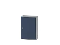 Küpper Hängeschrank Eintürig mit 2 Fachböden 60 x 40 x 20 cm Dunkelblau