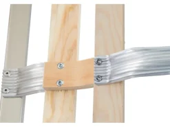 Krause Dachleiter 18 Sprossen 505 cm x 40 cm x 7 cm Alu