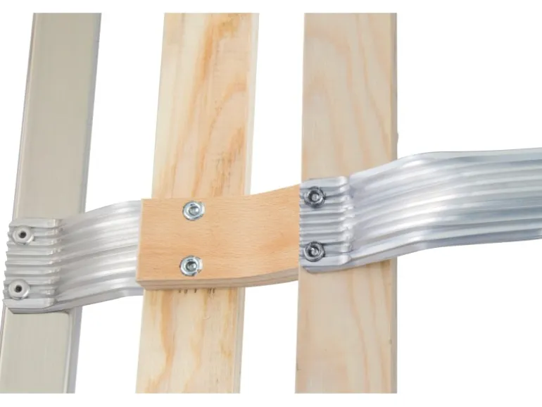 Krause Dachleiter 18 Sprossen 505 cm x 40 cm x 7 cm Alu