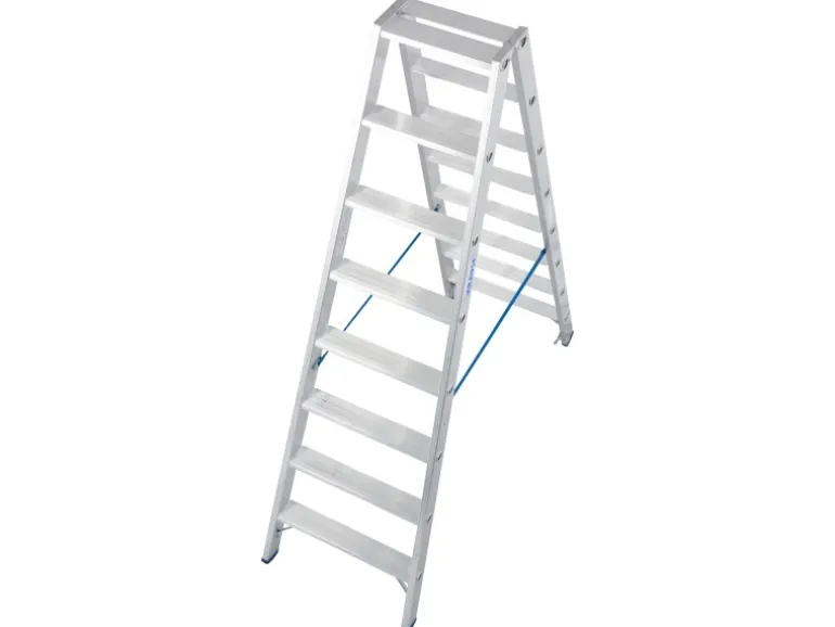 Krause Doppelleiter Stabilo 2 x 8 Stufen 190 cm x 60 cm x 160 cm