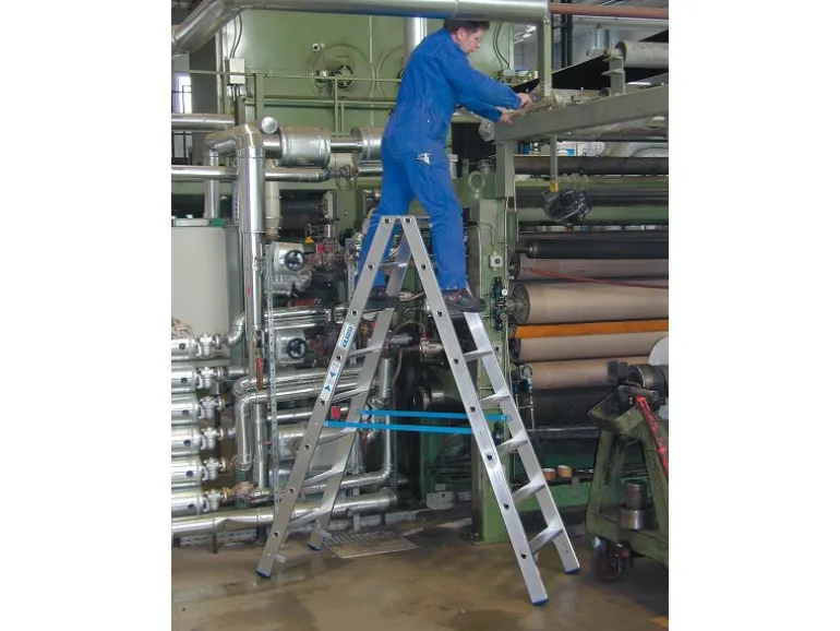 Krause Doppelleiter Stabilo 2 x 8 Stufen 190 cm x 60 cm x 160 cm