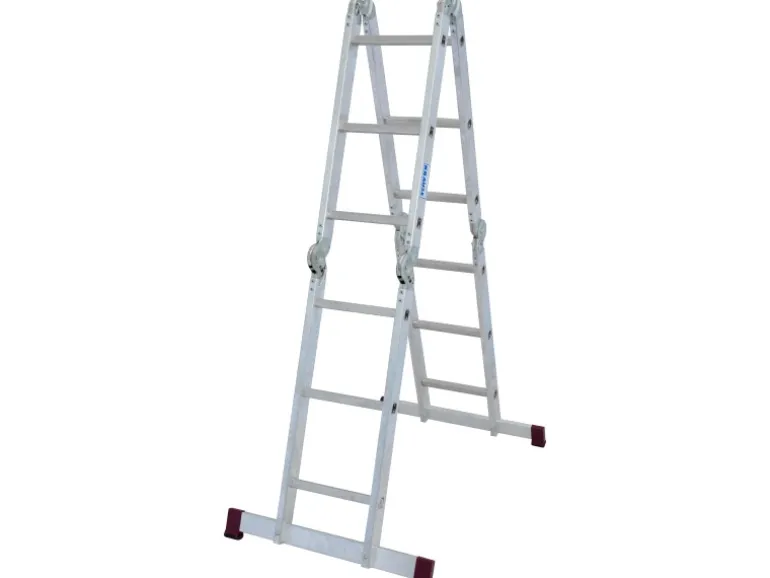 Krause Gelenkleiter Corda 4 x 3 Sprossen und Plattform