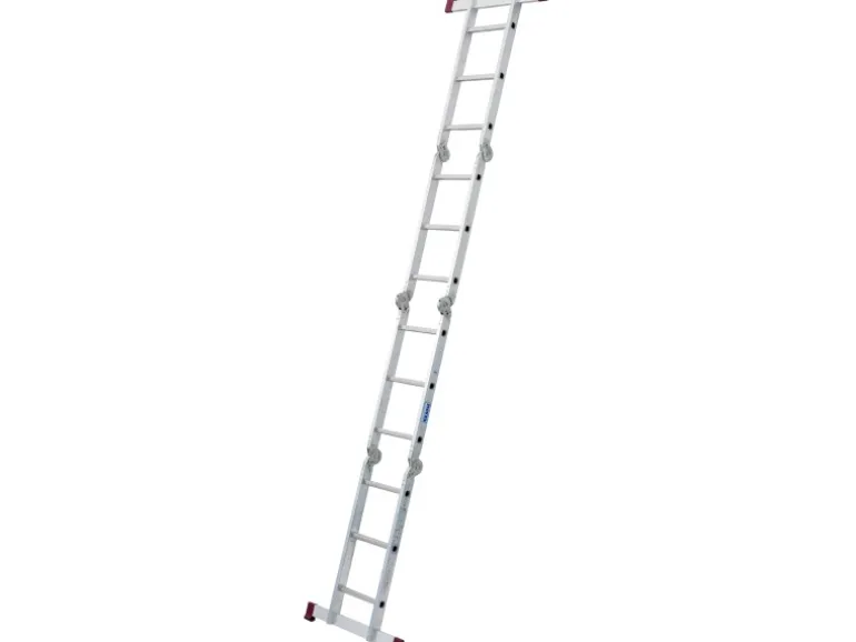 Krause Gelenkleiter Corda 4 x 3 Sprossen und Plattform