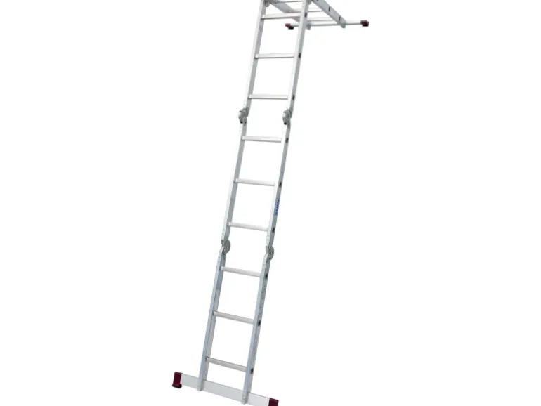 Krause Gelenkleiter Corda 4 x 3 Sprossen und Plattform