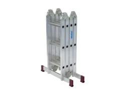 Krause Gelenkleiter Corda 4 x 3 Sprossen und Plattform