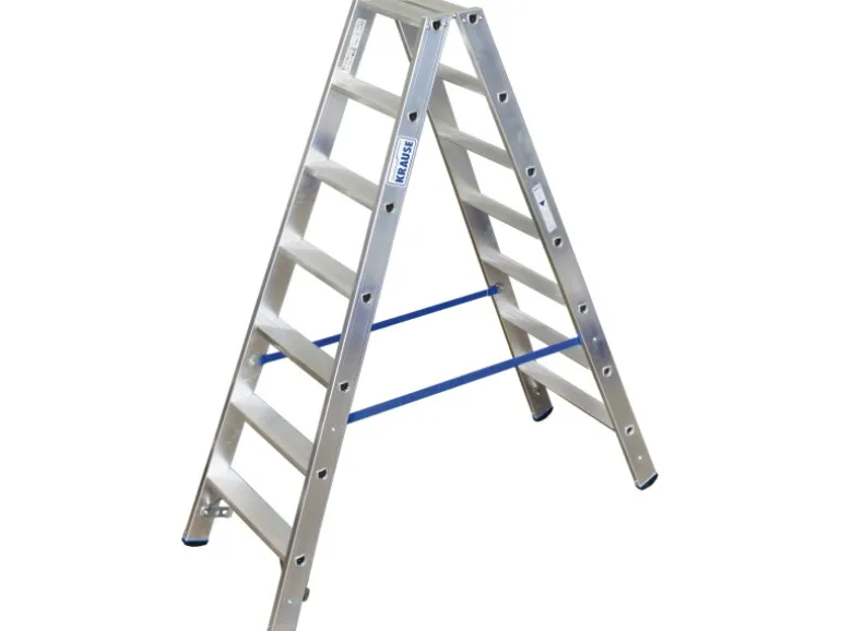 Krause Stabilo Stufen-Doppel-Leiter 2 x 7 Stufen