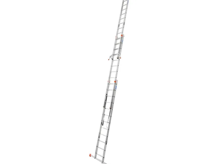 Krause Tribilo Sprossen-Vielzweck-Leiter 3 x 10 Sprossen Treppenfunktion