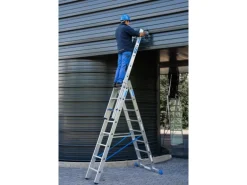 Krause Vielzweckleiter Stabilo +S 3 x 8 Sprossen/Stufen 490 x 97 x 183 cm