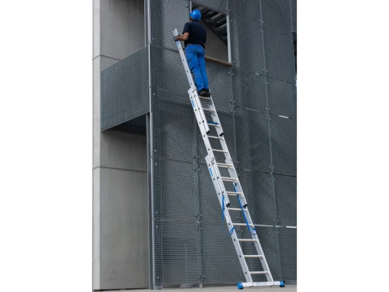 Krause Vielzweckleiter Stabilo +S 3 x 8 Sprossen/Stufen 490 x 97 x 183 cm