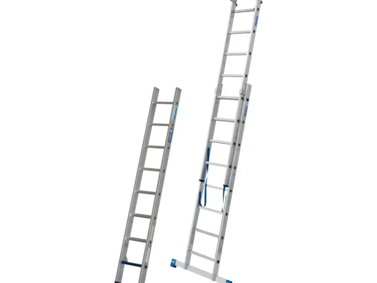 Krause Vielzweckleiter Stabilo +S 3 x 8 Sprossen/Stufen 490 x 97 x 183 cm