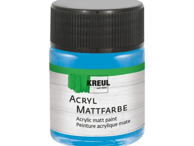 Kreul Acryl Farbe Matt Hellblau 50 ml